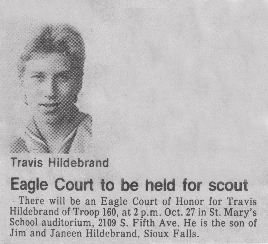 1985-10-27 Eagle Scout Newspaper clipping 1.jpg